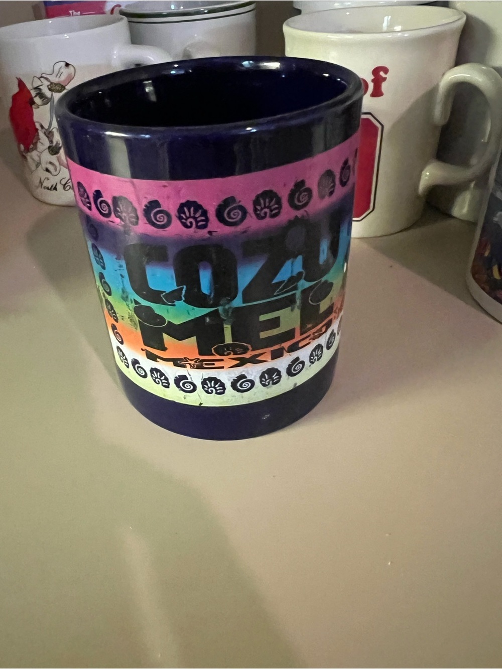 Colorful "Cozumel Mexico" Souvenir Mug